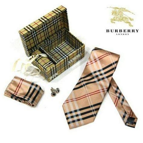 fake burberry man tie for sale|Burberry cufflinks for men.